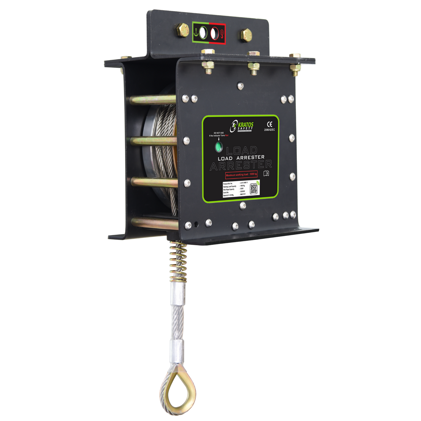 ANTICHUTE DE CHARGE 11M (MAXI 1000 KG) - ATEX ZONE 1